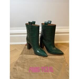 Paris Texas Embossed Leather Boots EU 37